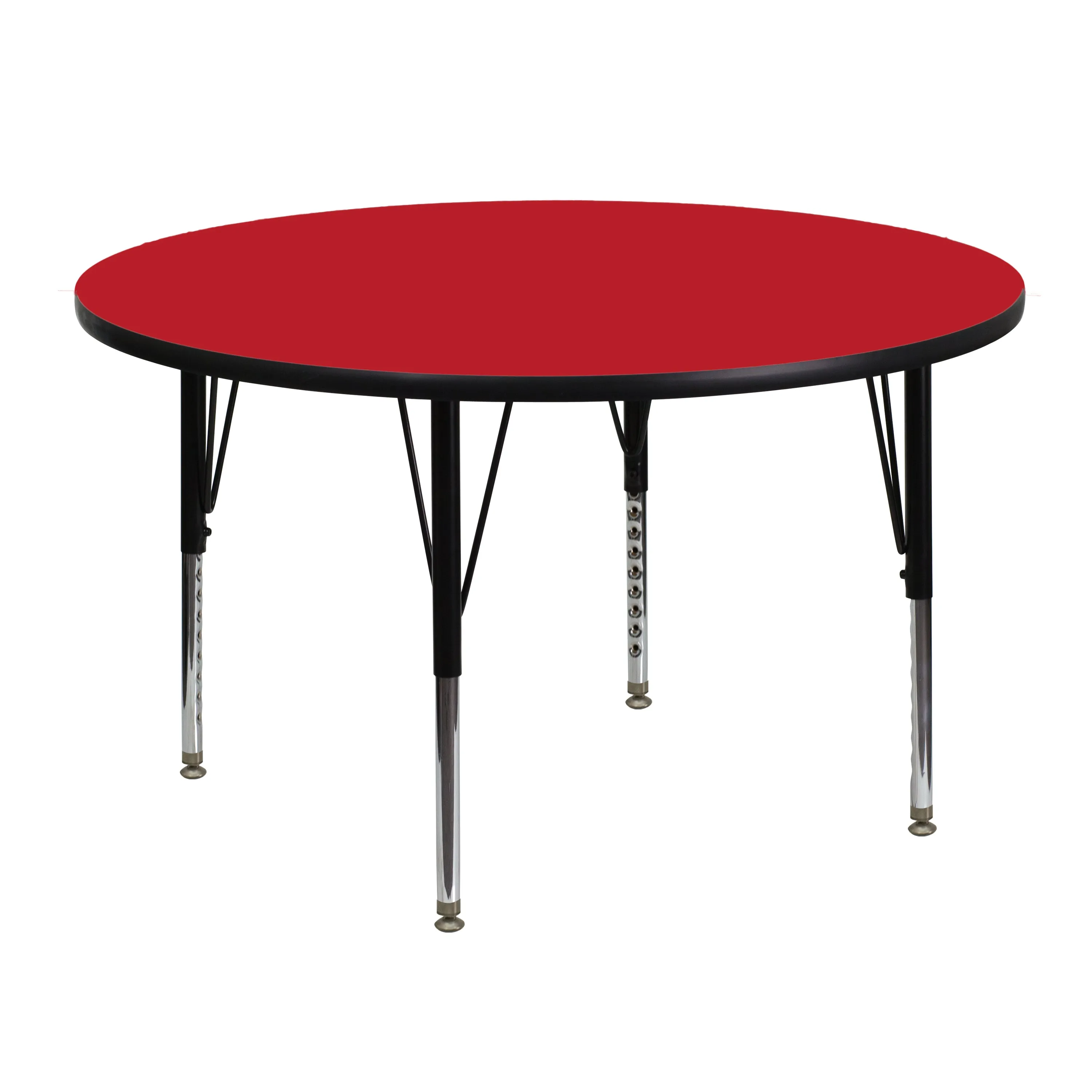 48 RND Red Activity Table XU-A48-RND-RED-H-P-GG