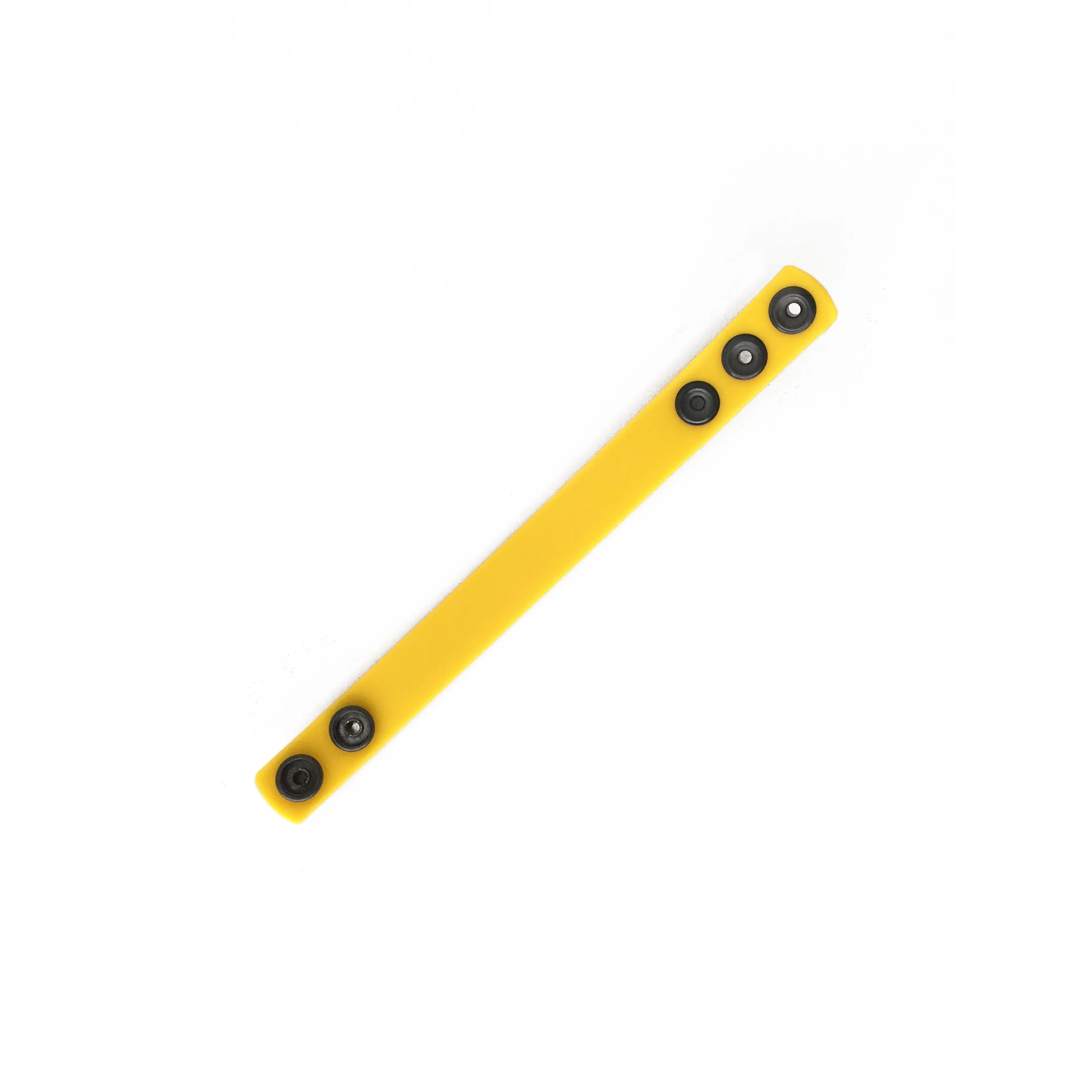 Boneyard Silicone Cock Strap 3 - Snap Ring - Yellow