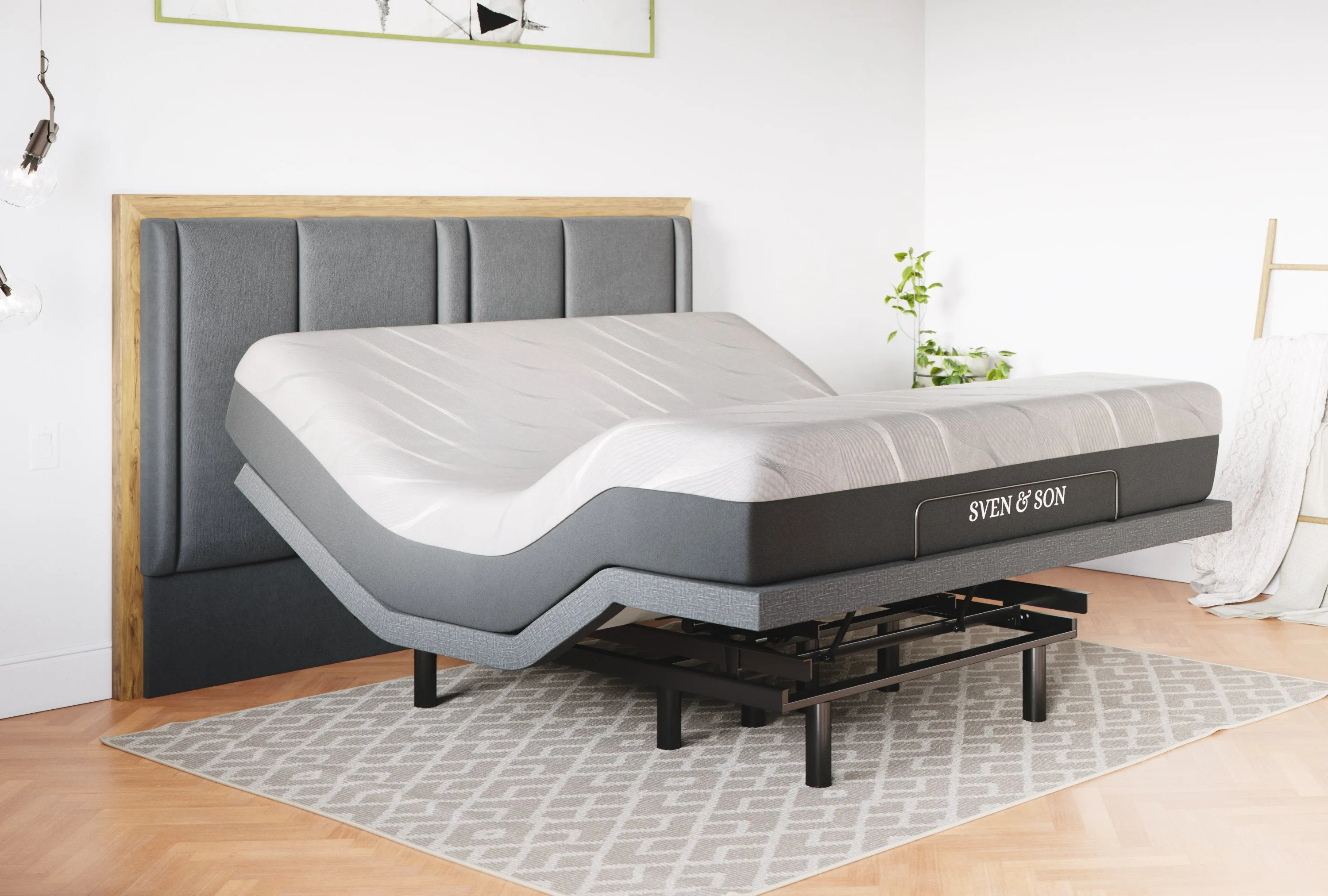 Classic Series Adjustable Bed Base   Choice of Mattress Bundle