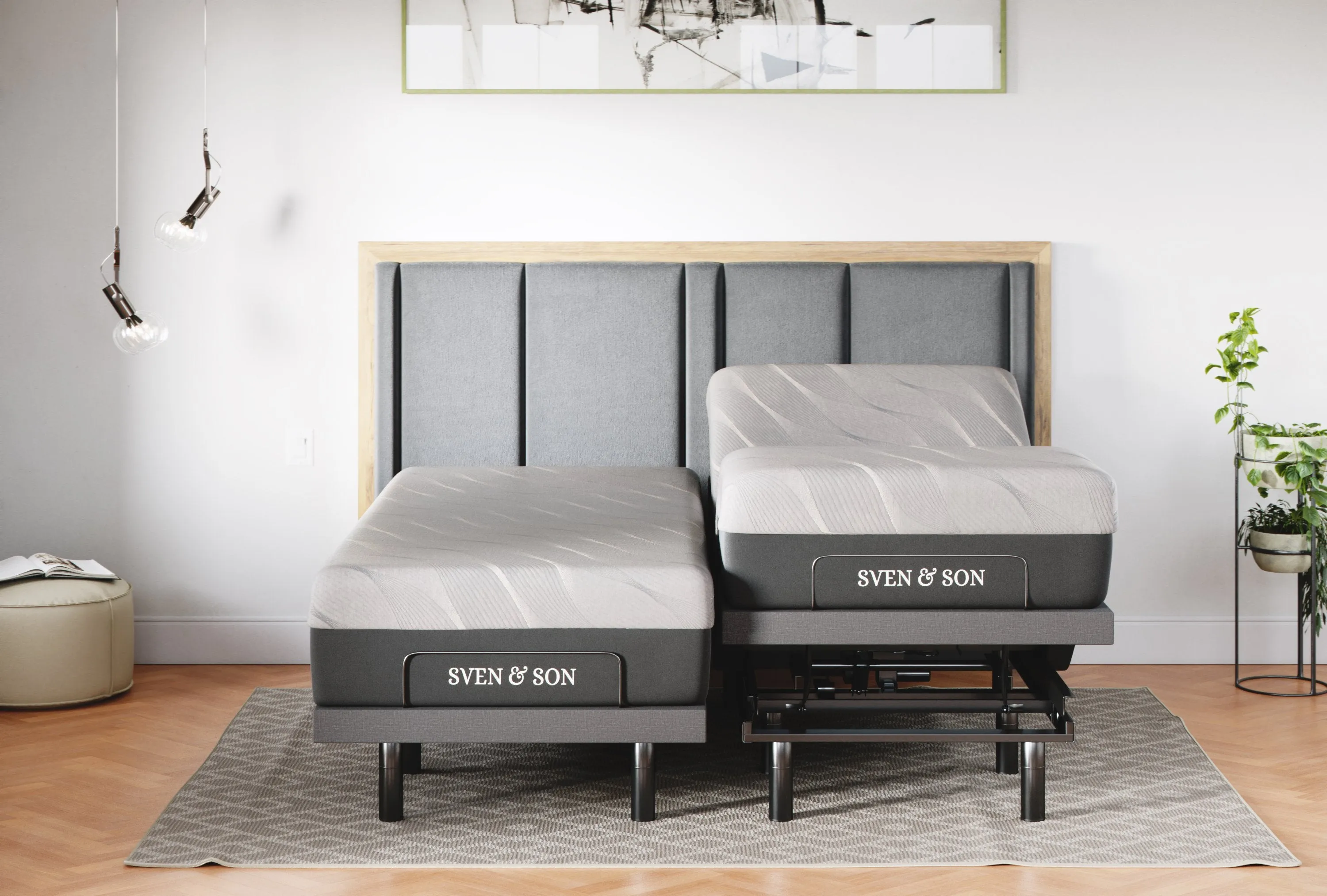 Classic Series Adjustable Bed Base   Choice of Mattress Bundle