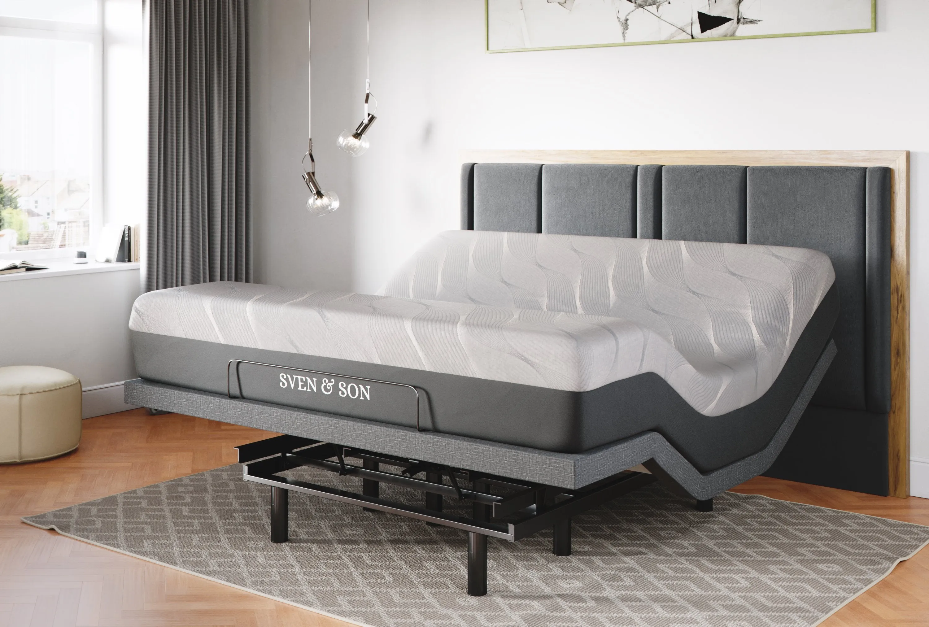 Classic Series Adjustable Bed Base   Choice of Mattress Bundle