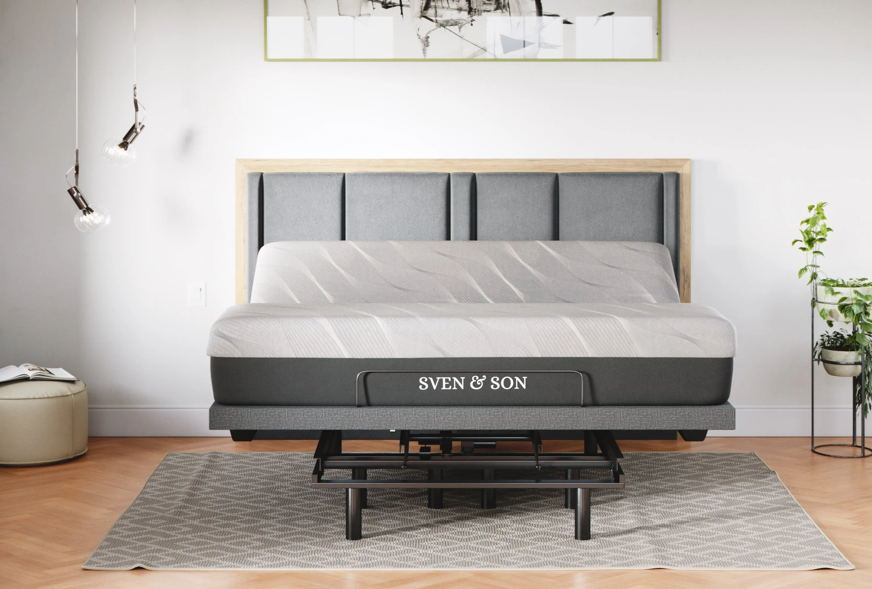 Classic Series Adjustable Bed Base   Choice of Mattress Bundle