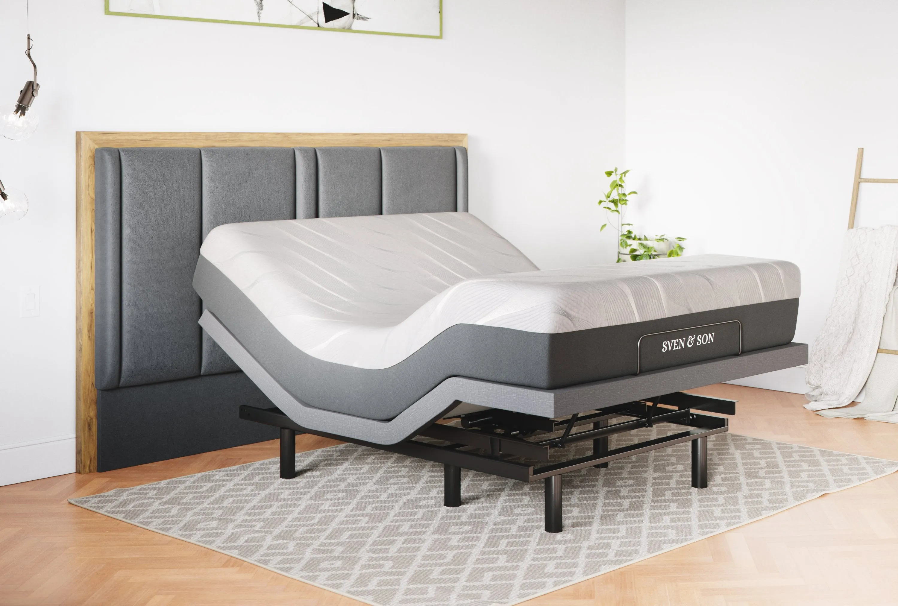 Classic Series Adjustable Bed Base   Choice of Mattress Bundle