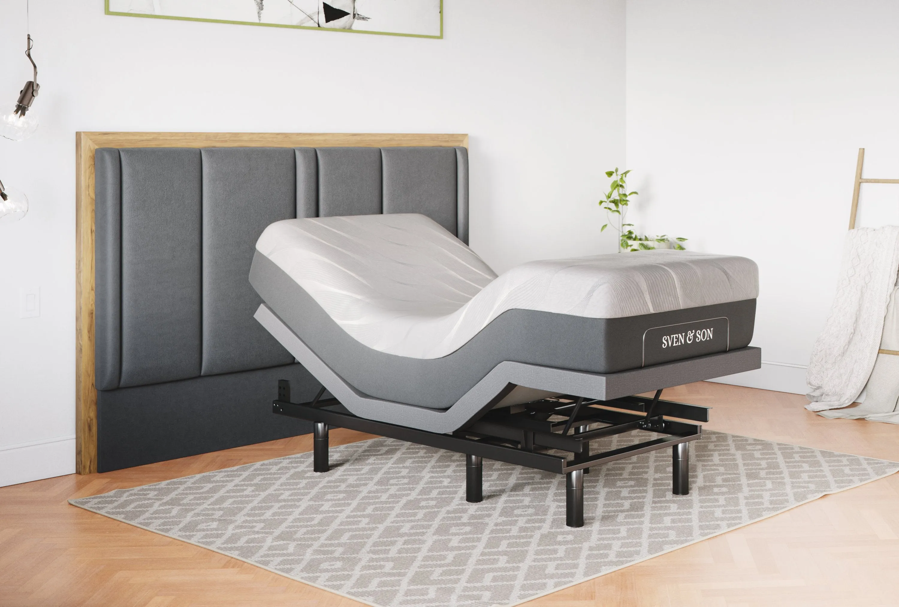 Classic Series Adjustable Bed Base   Choice of Mattress Bundle