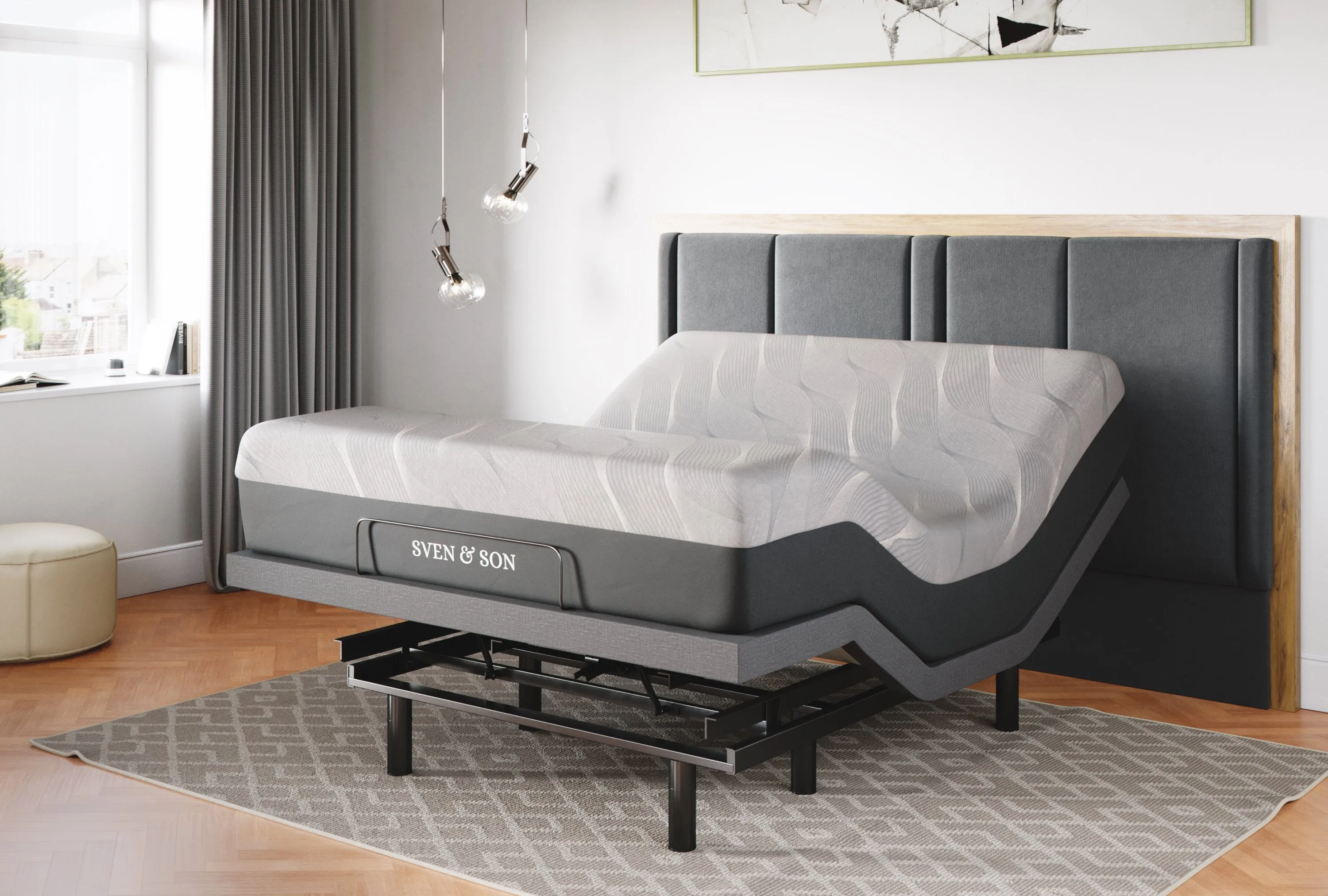 Classic Series Adjustable Bed Base   Choice of Mattress Bundle