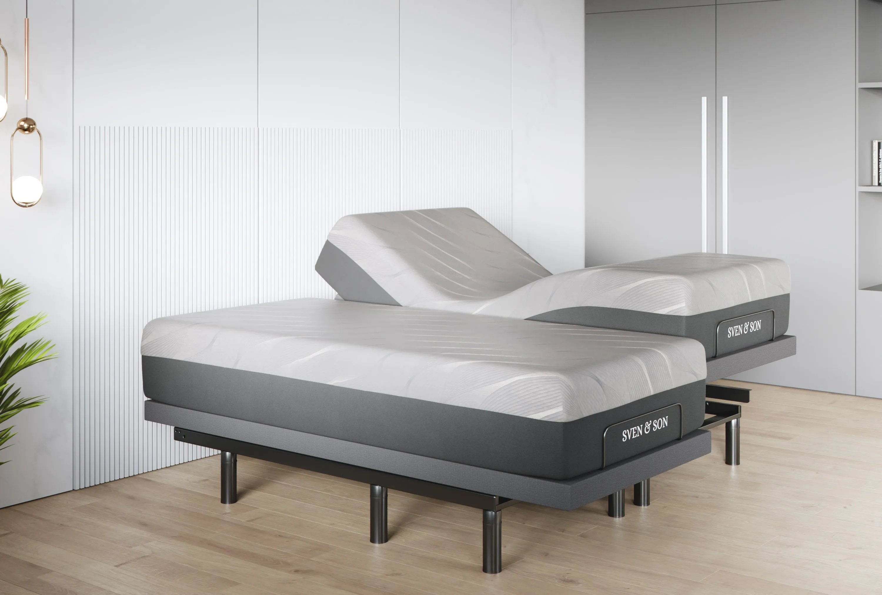 ClassicPlus  Series Adjustable Bed Base   Choice of Mattress Bundle