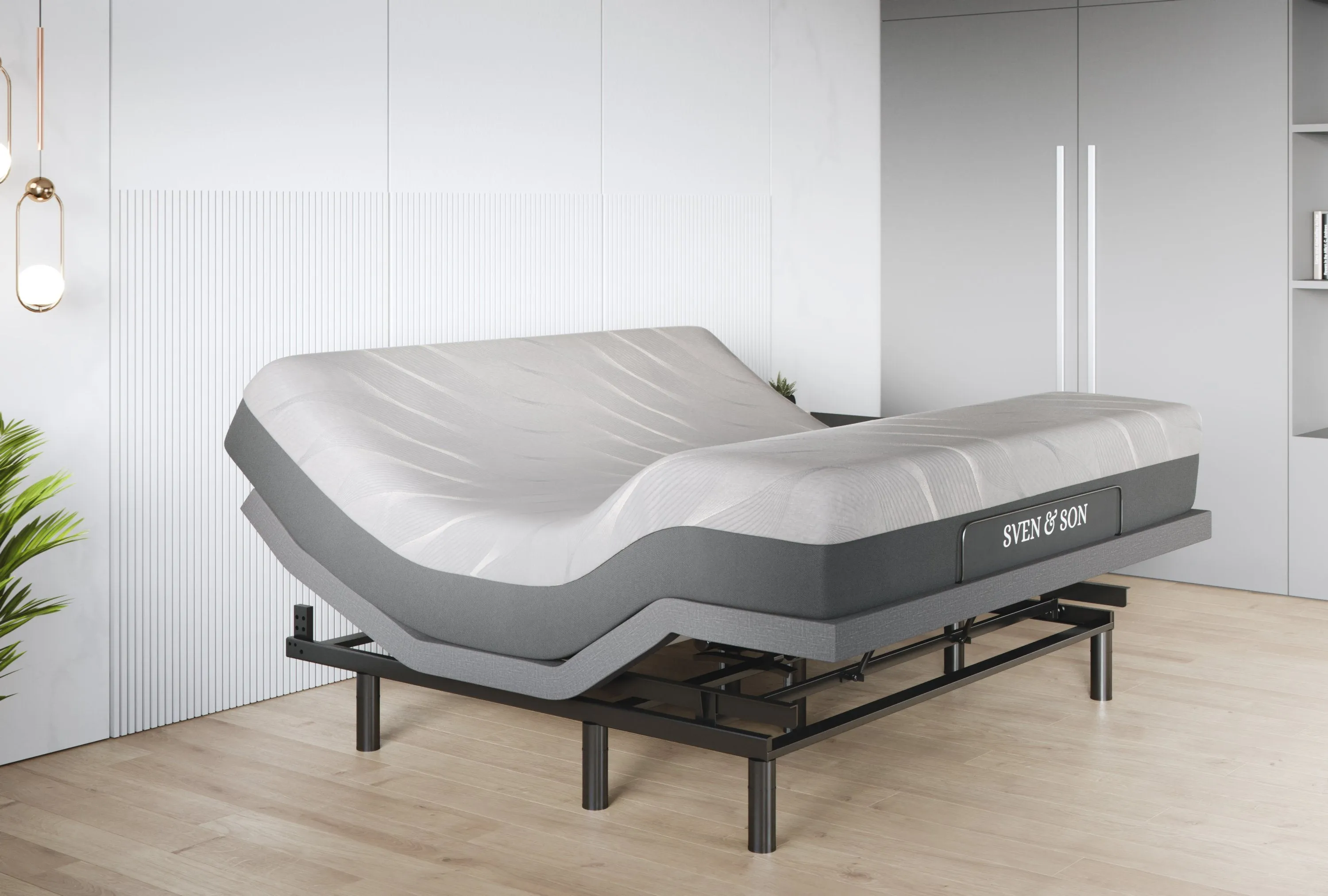 ClassicPlus  Series Adjustable Bed Base   Choice of Mattress Bundle