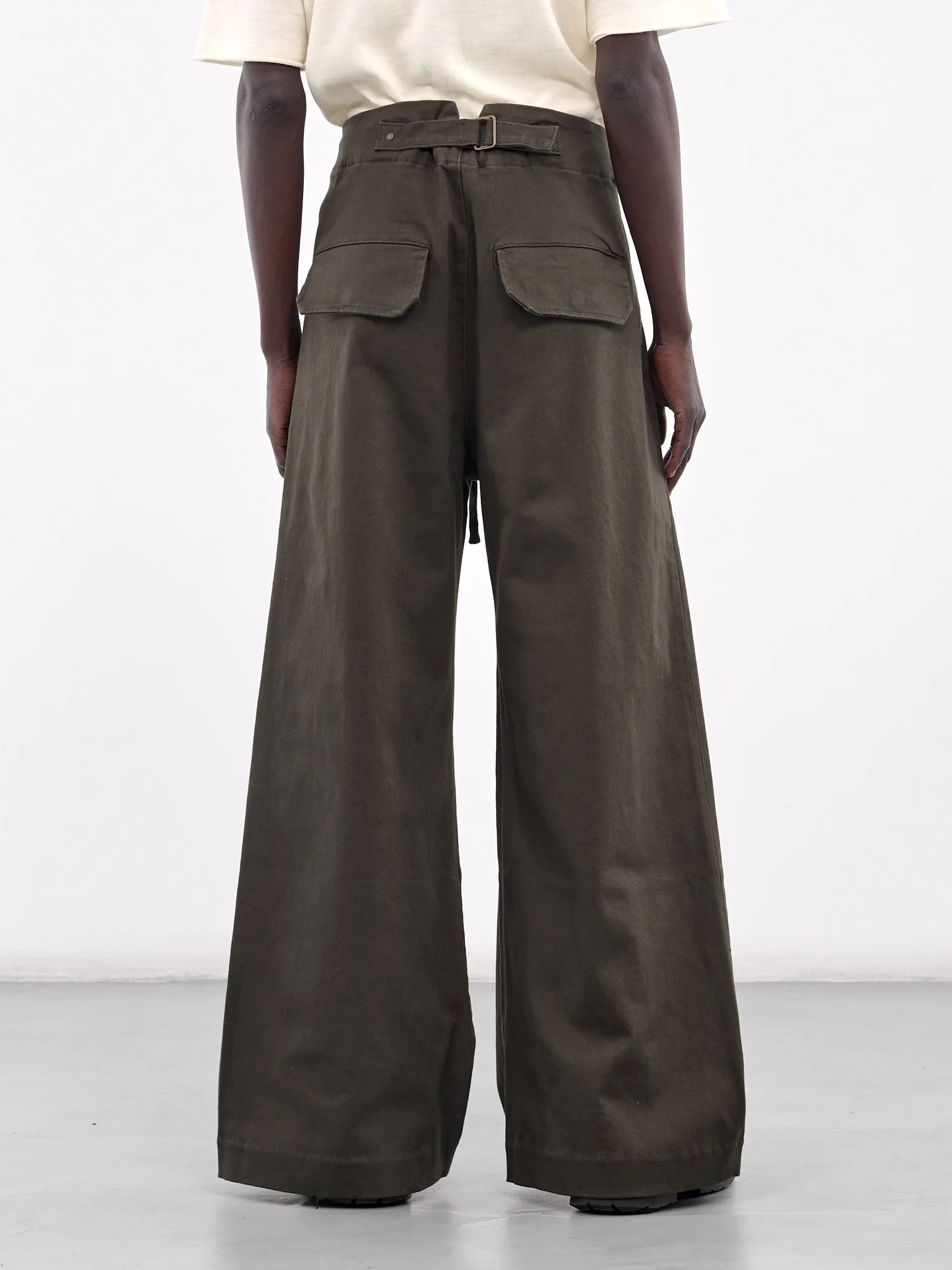 Drawstring Trousers (ES2546OL-OLIVE)