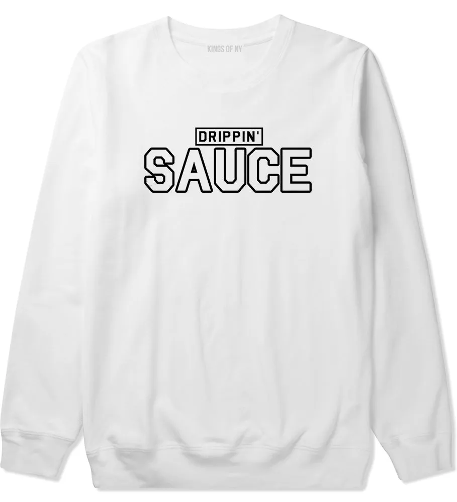 Drippin Sauce Mens Crewneck Sweatshirt