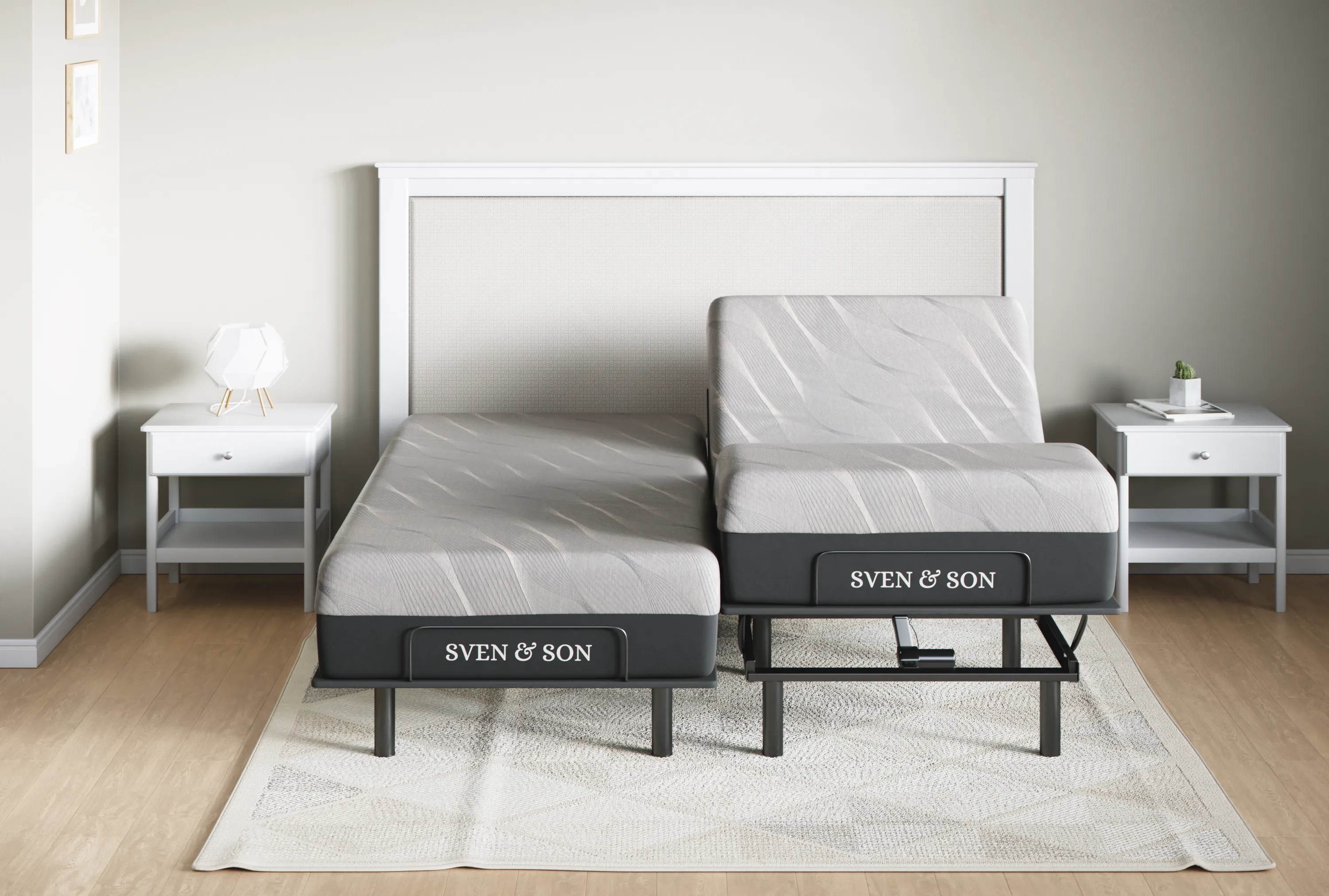 Essential Series Adjustable Bed Base   Choice of Mattress Bundle