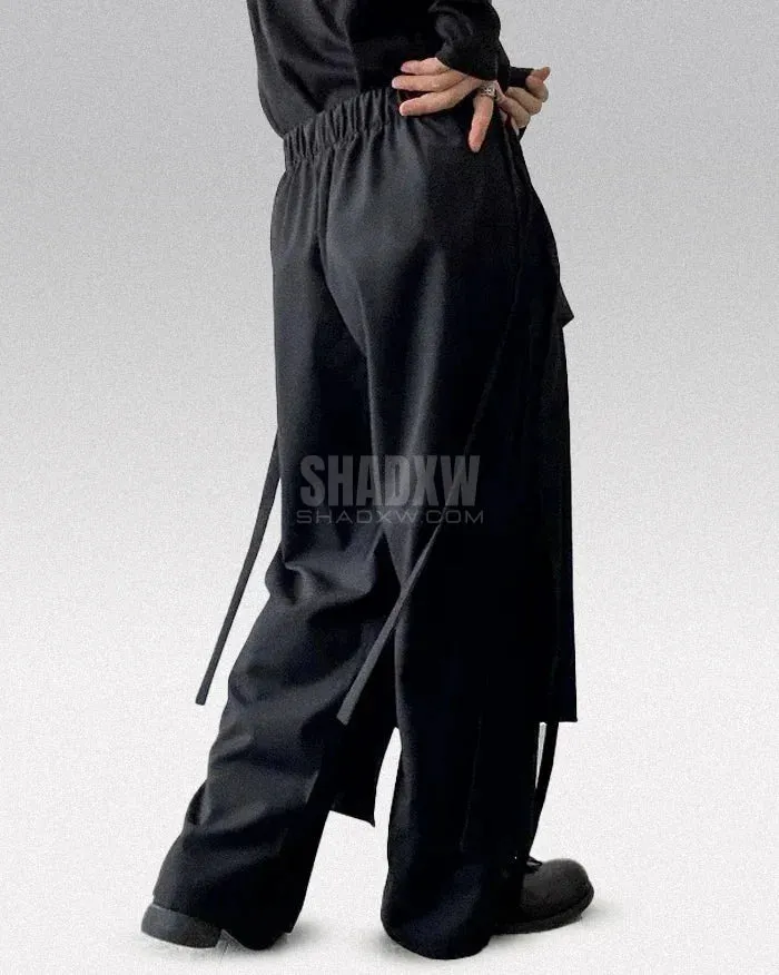 Hakama pants with Detachable Skirt