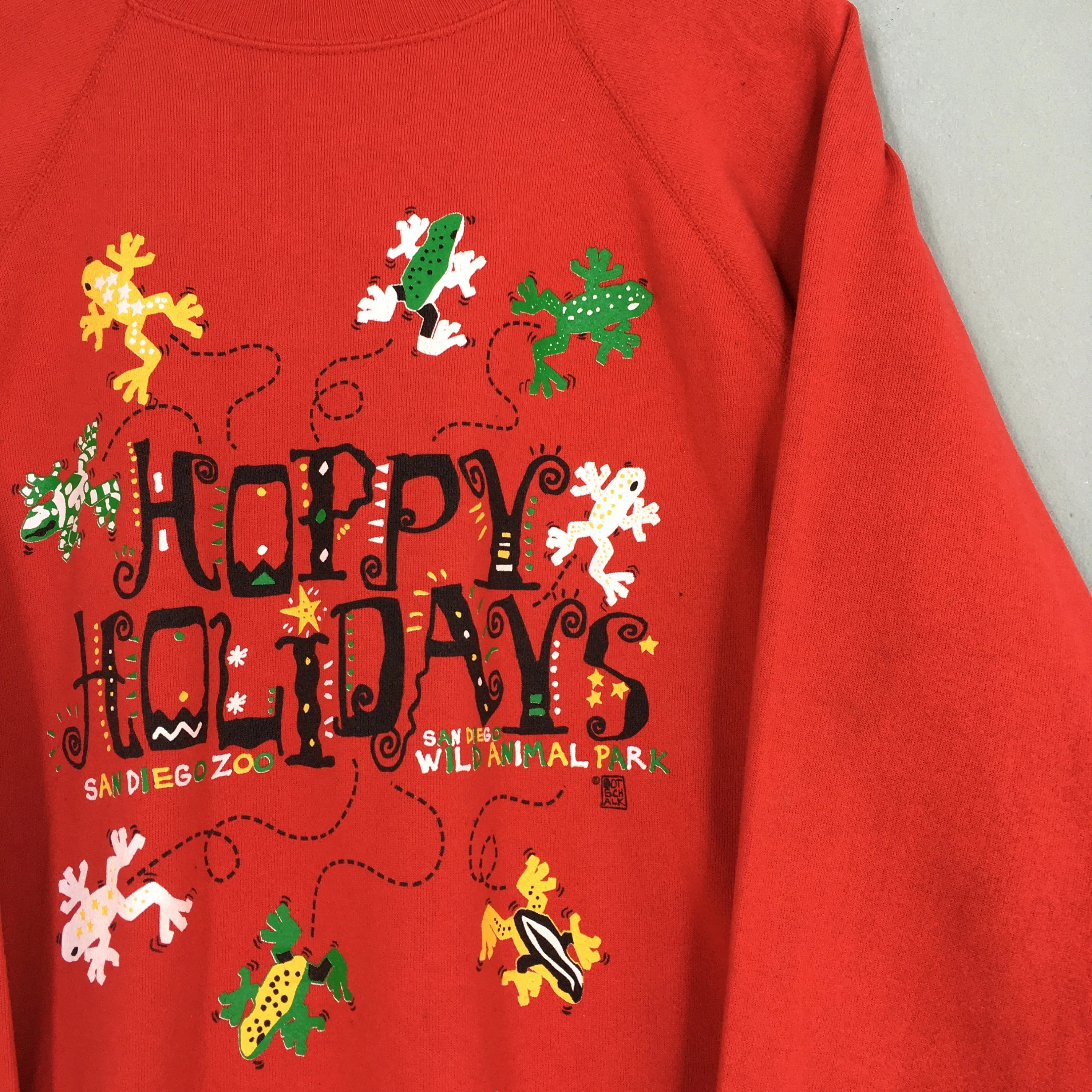 Happy Holidays San Diego Sweatshirts Large