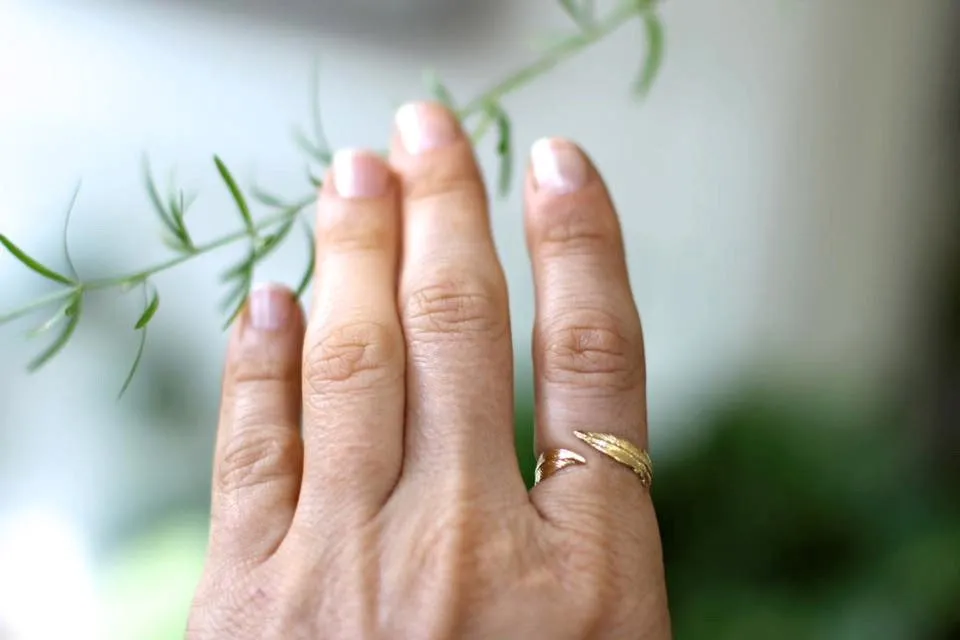 Indian Feather Ring