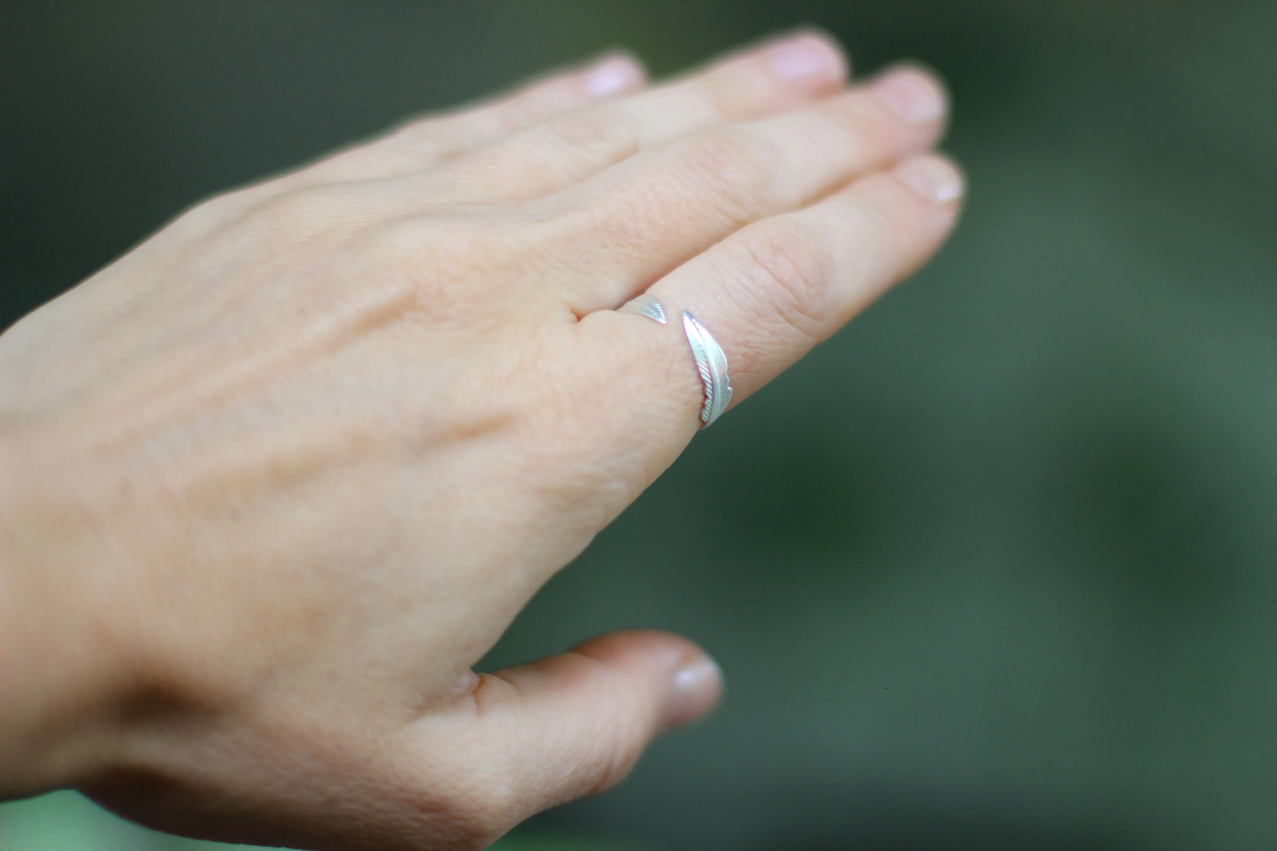 Indian Feather Ring