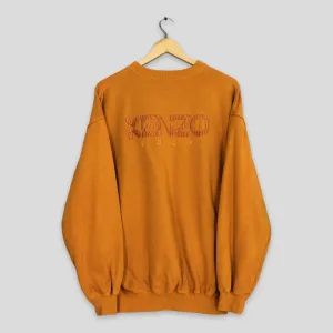 Kenzo Golf Mustard Sweatshirt Large