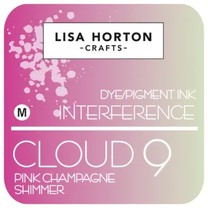 Lisa Horton Crafts Interference Ink Pad - Pink Champagne Shimmer