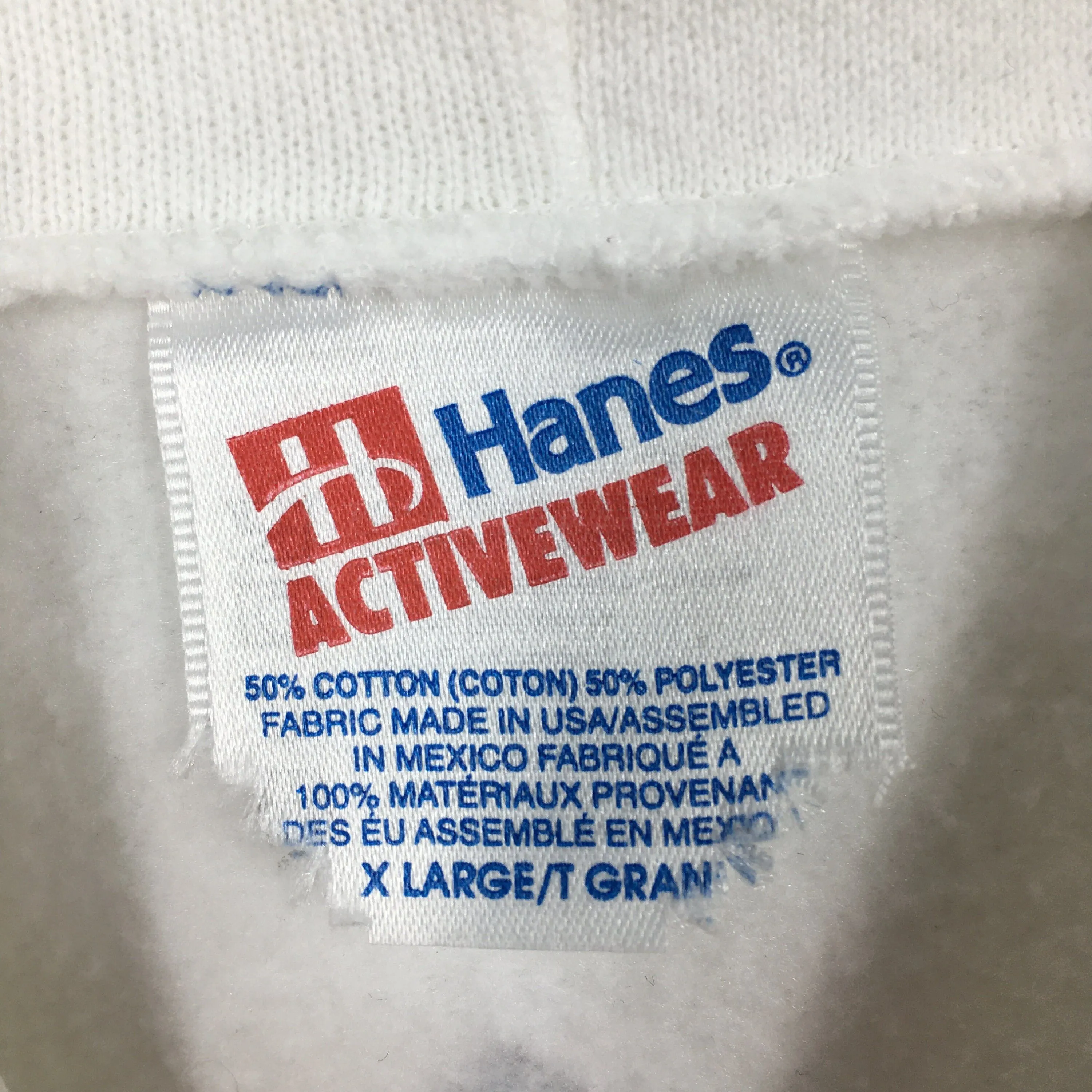 Local Motion White Hoodie Sweatshirt Medium