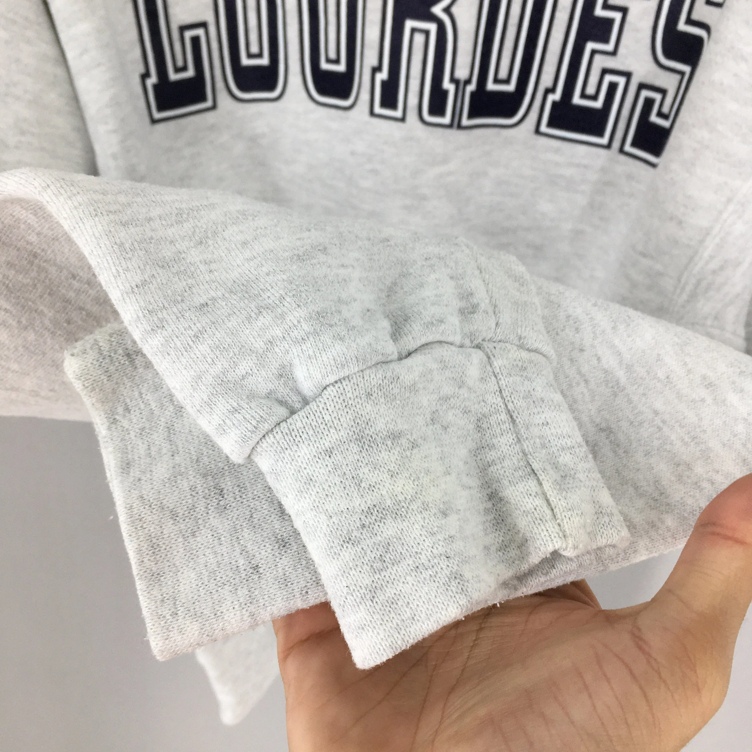 Lourdes State Gray Sweatshirts Small