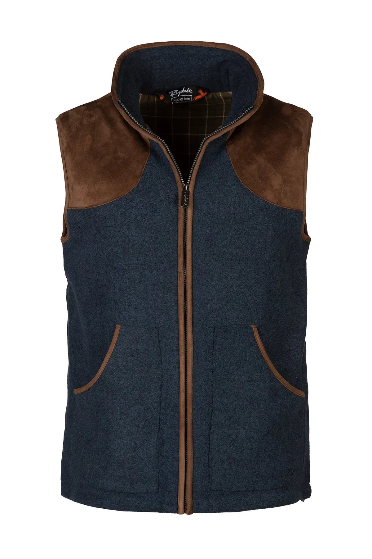 Men's Lined Fleece Gilet - Huggate Extra