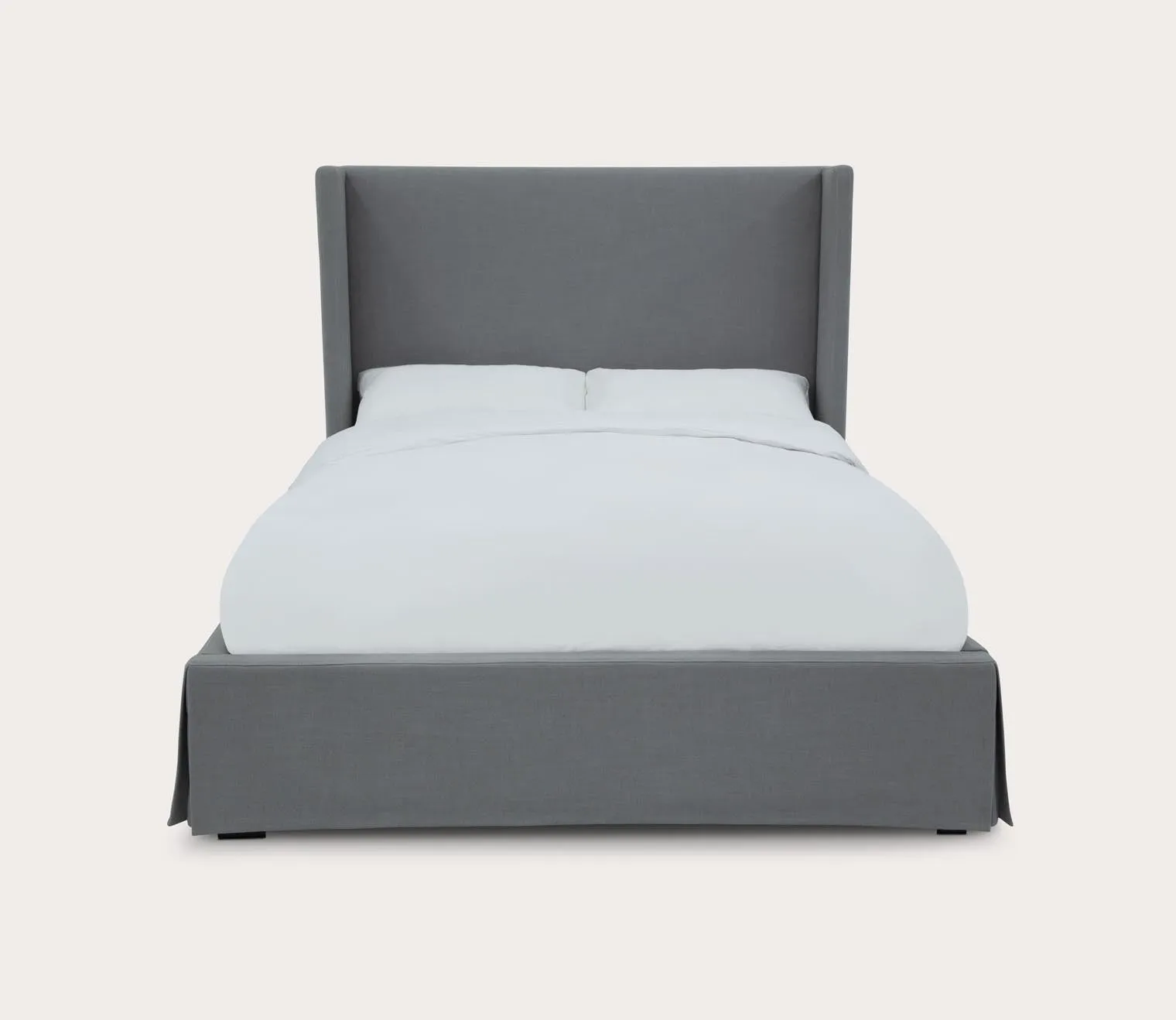 Modus Furniture Cresta Upholstered Skirted Panel Bed