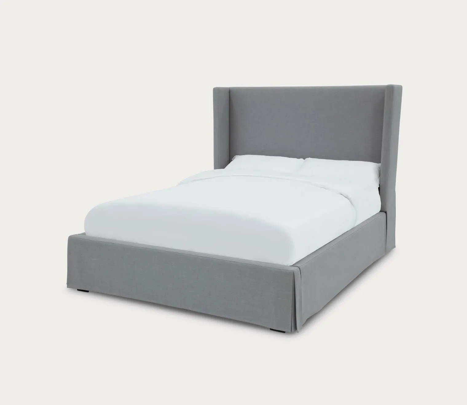 Modus Furniture Cresta Upholstered Skirted Panel Bed