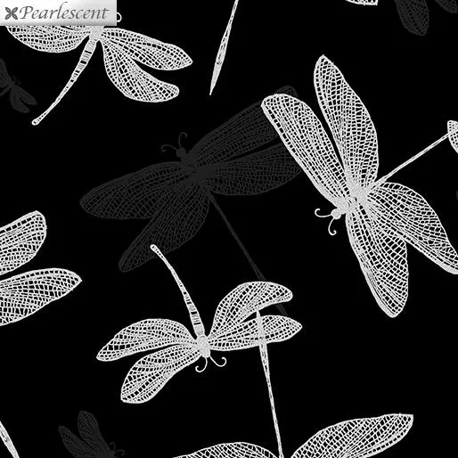 Shimmery Dragonfly Silver