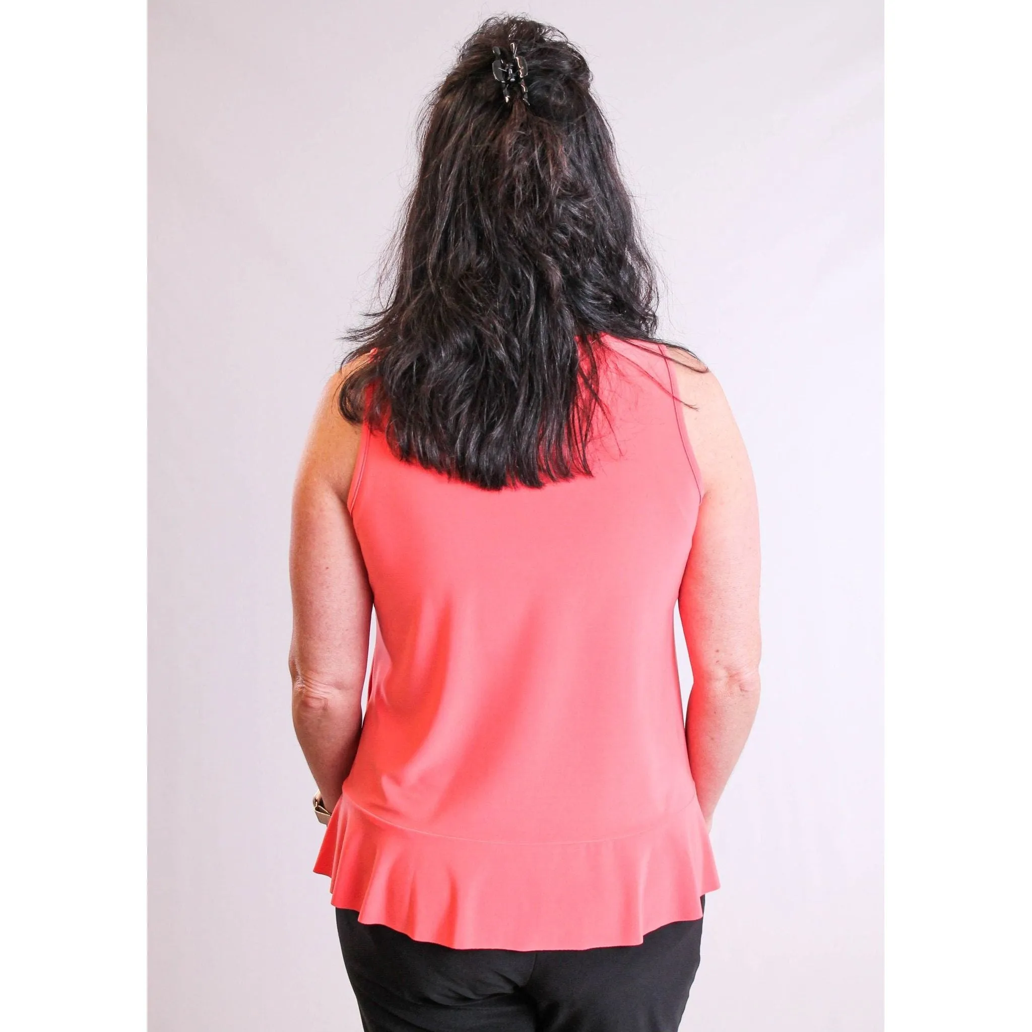 Sympli Sleeveless Peplum Top