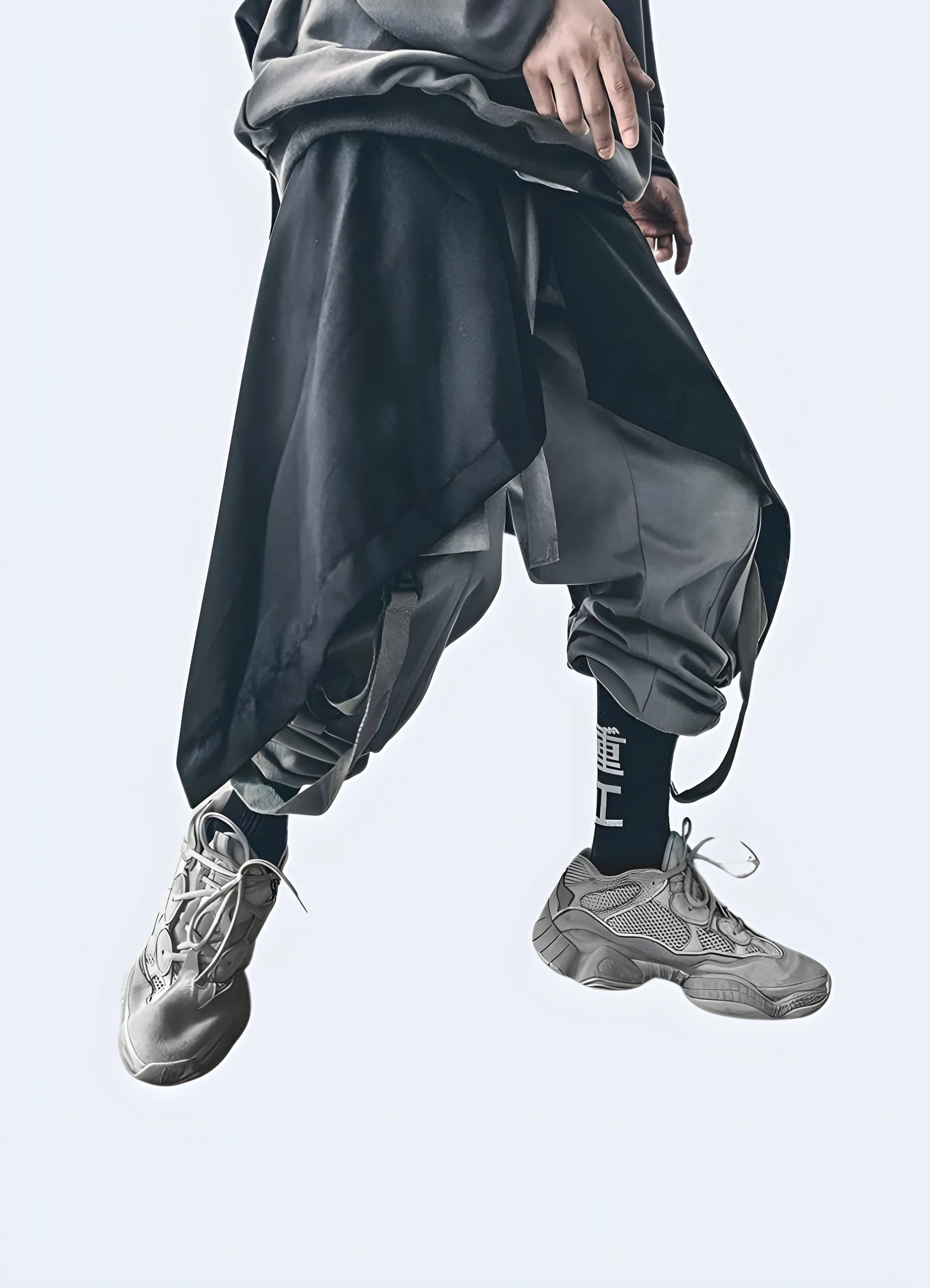 Techwear Men Samurai Skirt