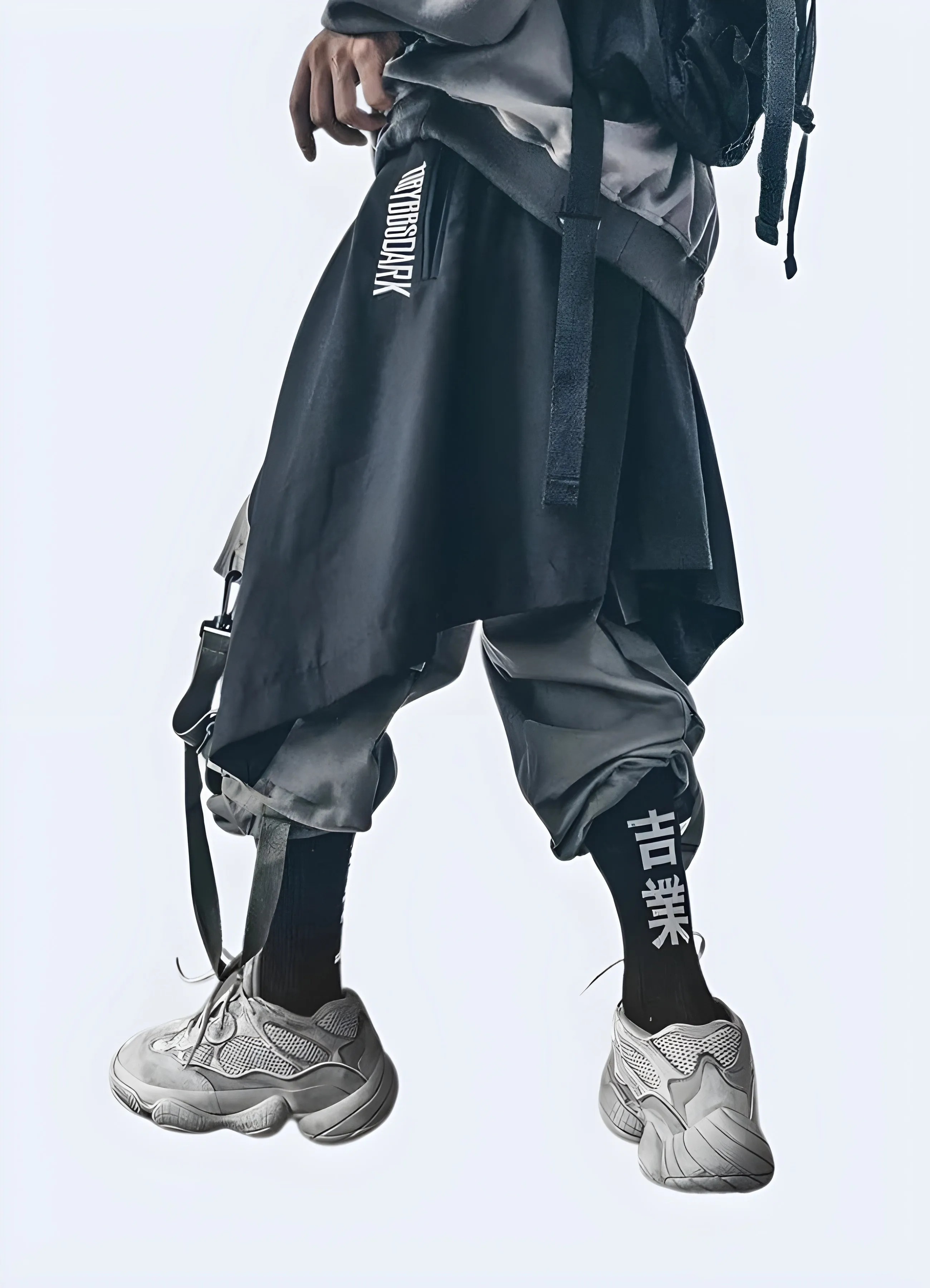 Techwear Men Samurai Skirt