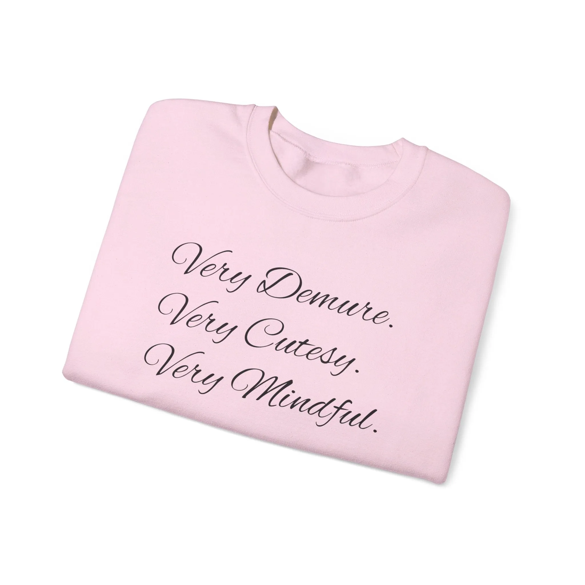 Very Demure Crewneck Sweater