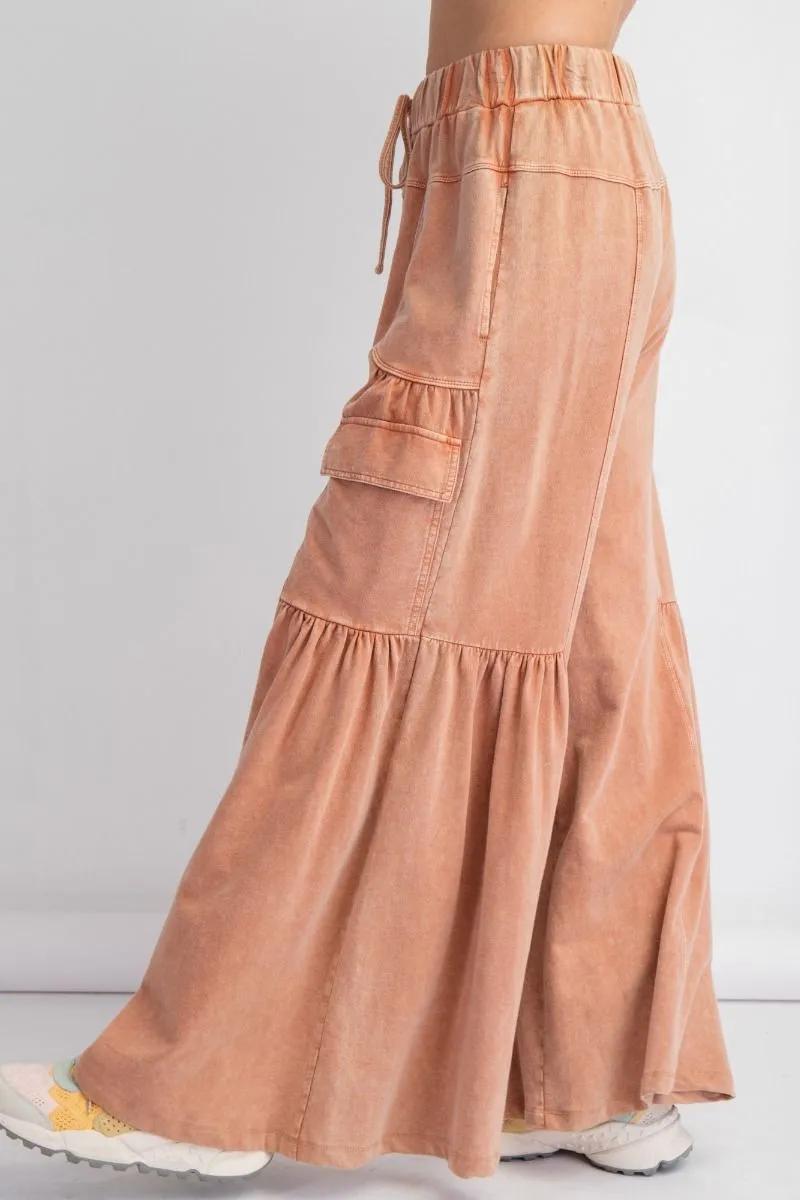 Vintage Trends Washed Cinnamon Pants