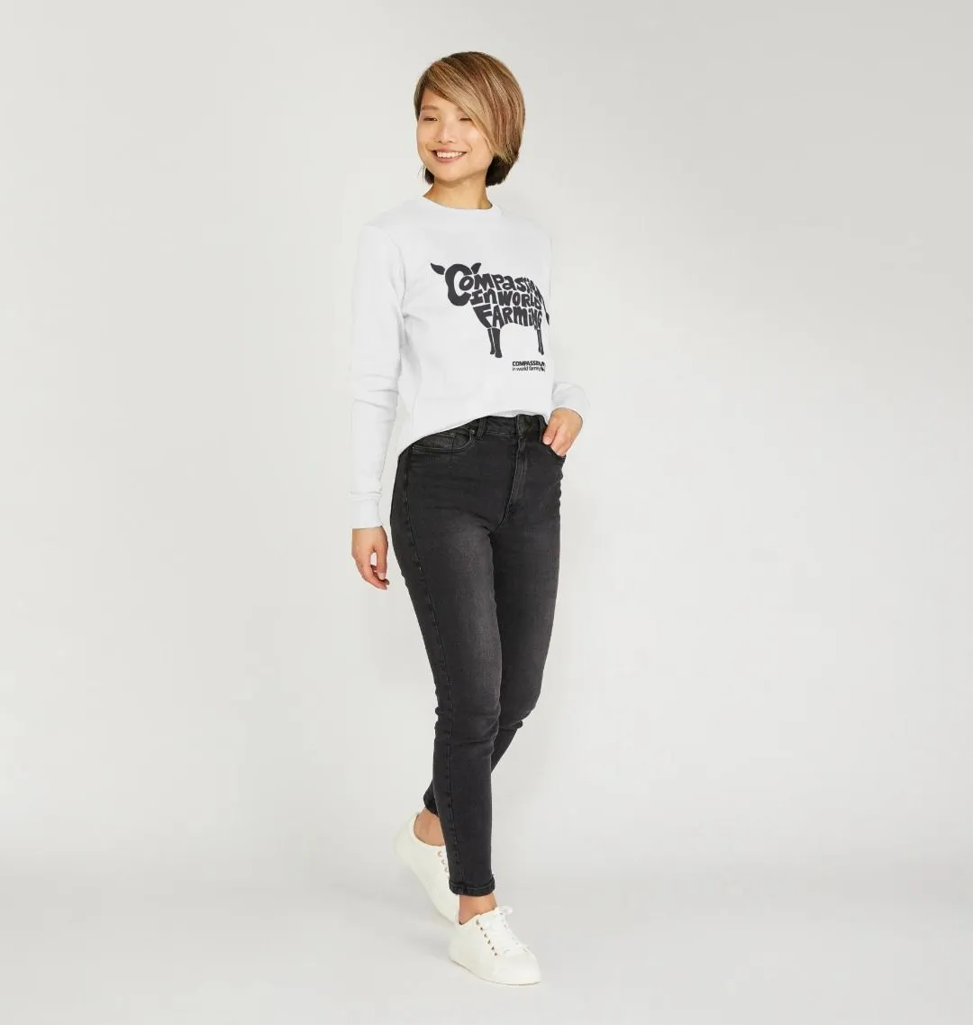 Women's Compassion Cow Jumper