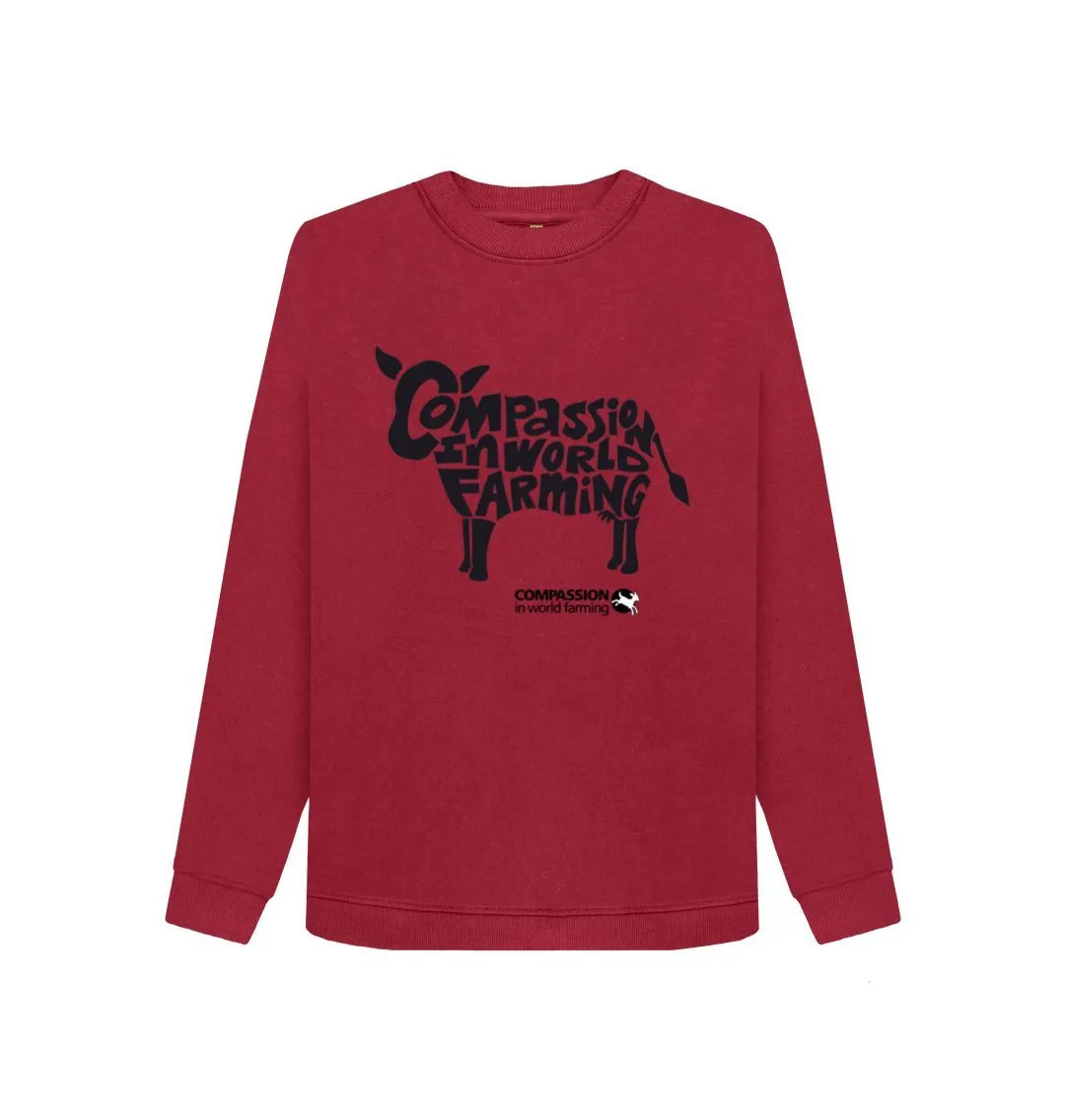 Women's Compassion Cow Jumper