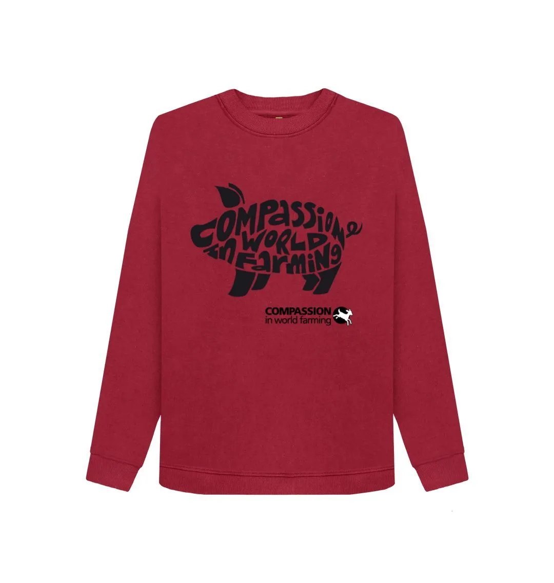 Women's Compassion Pig Jumper